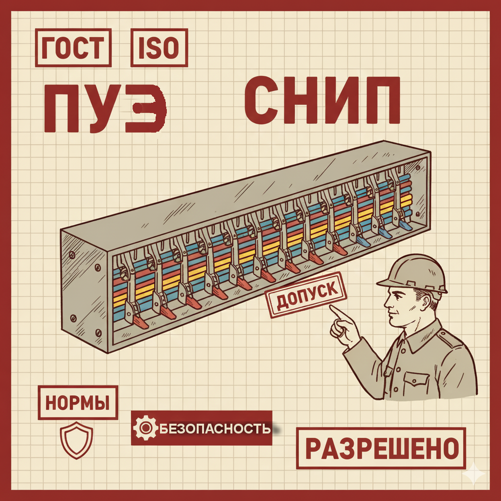 Нормативы прокладки кабельных сетей Прокладка кабелей по ПУЭ ГОСТ ОСТ СНИП