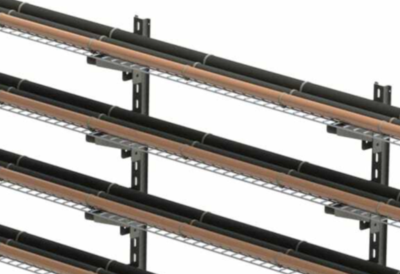 Поддерживающие кабель полки для монтажа у опор Кабельные полки