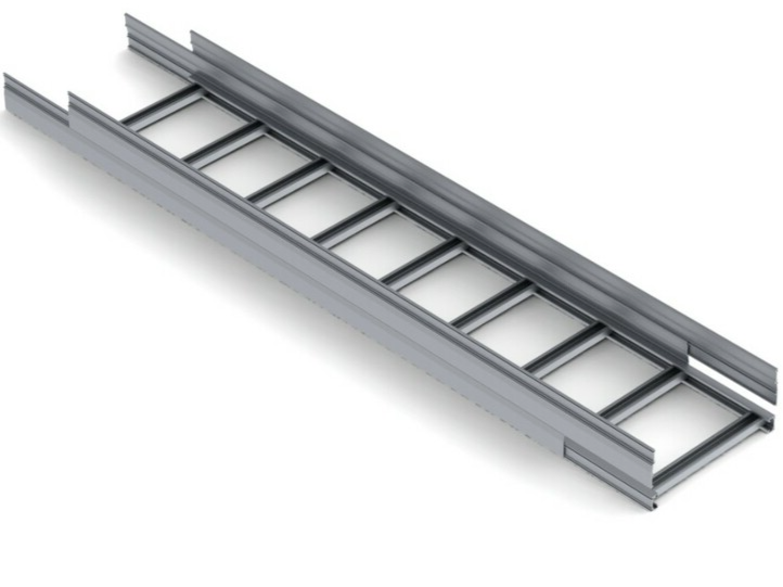 Лестничный лоток из алюминия Лоток лестничный из алюминия