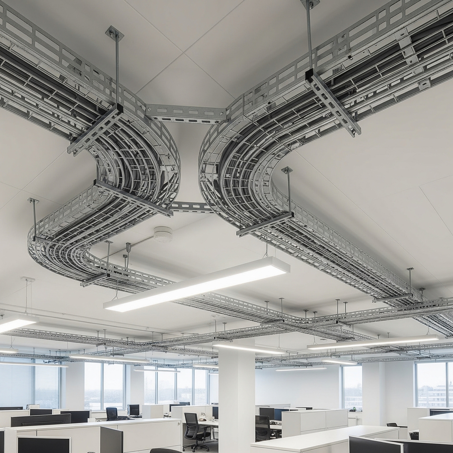 Система кабельных каналов для офиса Кабельные каналы